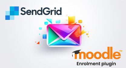 Moodle course enrollment email